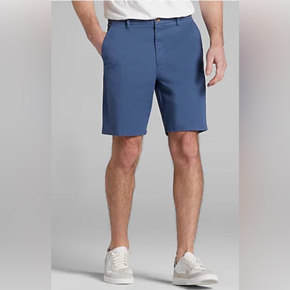 Jos.A.Bank men’s size 36 tailored‎ fit traveler shorts, blue color
